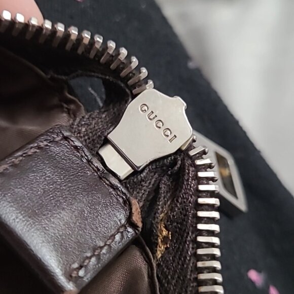 GUCCI Diamante Tote Bag Nylon AUTH - Picture 11 of 16